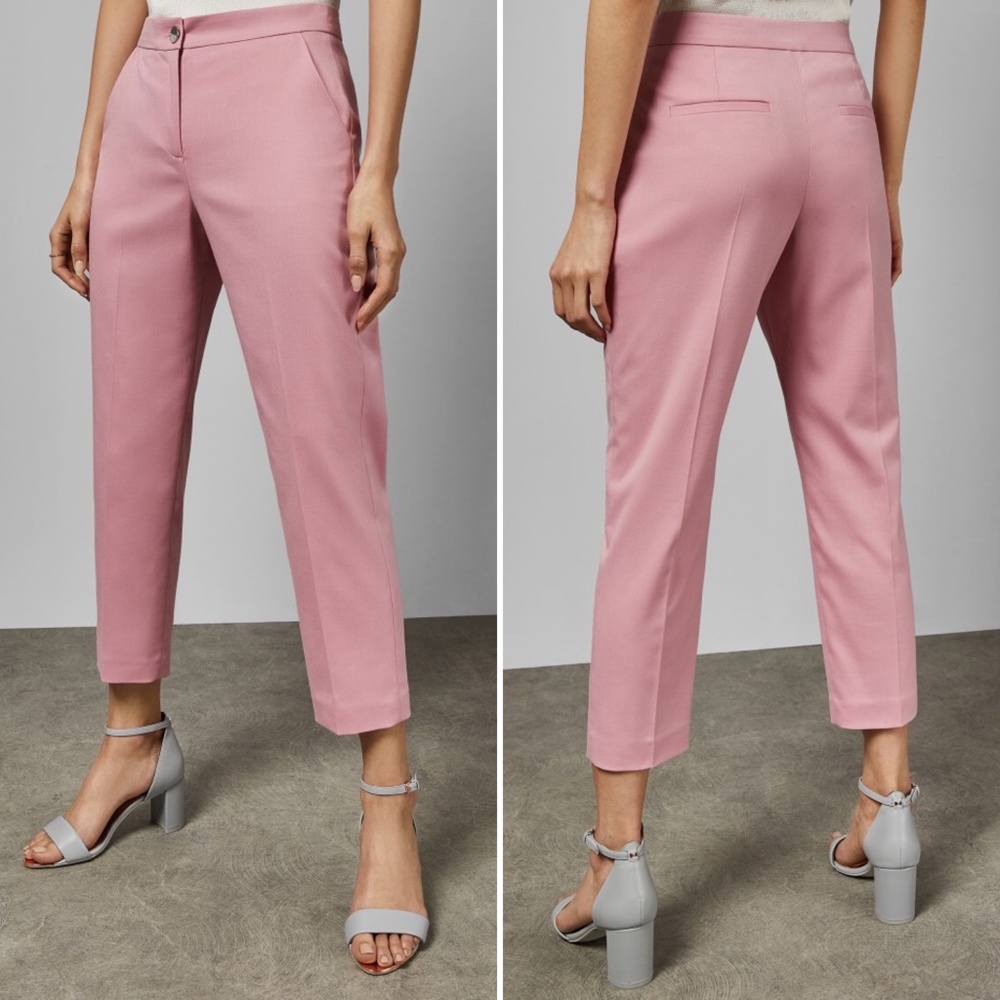 NEW Ted Baker BEGONIT angular tailored pant size 3